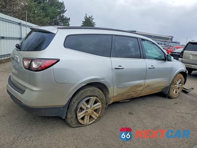 Trzecie zdjęcie samochodu z tyłu: 2013 CHEVROLET TRAVERSE LT VIN:1GNKVGKD0DJ218823 - miniatura