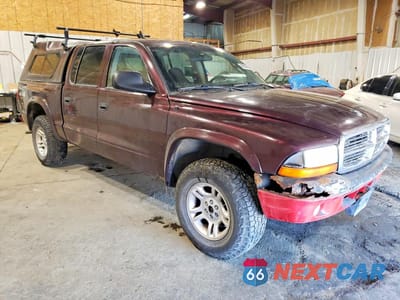 Czwarte zdjęcie samochodu z boku: 2004 DODGE DAKOTA VIN:1D7HG48K74S614619 - miniatura