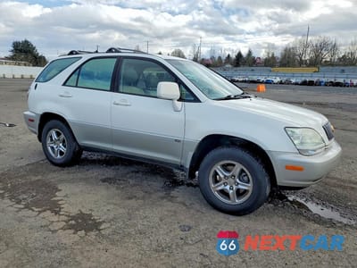 Czwarte zdjęcie samochodu z boku: 2001 LEXUS RX 300 BASE VIN:JTJHF10U210222838 - miniatura