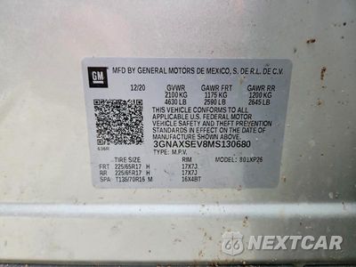Zdjęcie 13 z 13 samochodu: 2021 CHEVROLET EQUINOX LS VIN:3GNAXSEV8MS130680 - miniatura