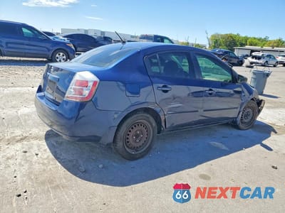 Trzecie zdjęcie samochodu z tyłu: 2008 NISSAN SENTRA 2.0 VIN:3N1AB61E08L622384 - miniatura