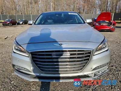 Piąte zdjęcie samochodu w środku: 2018 GENESIS G80 3.8 VIN:KMHGN4JE2JU230534 - miniatura