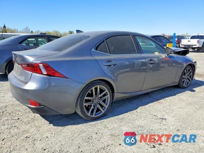 Trzecie zdjęcie samochodu z tyłu: 2015 LEXUS IS 350 BASE VIN:JTHBE1D24F5015316 - miniatura