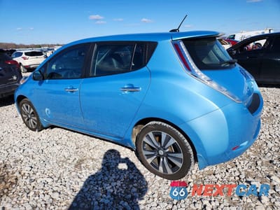 Drugie zdjęcie samochodu z przodu: 2015 NISSAN LEAF SL VIN:1N4AZ0CP1FC330052 - miniatura