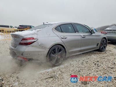 Trzecie zdjęcie samochodu z tyłu: 2023 GENESIS G70 3.3T STANDARD VIN:KMTG54TE4PU114229 - miniatura