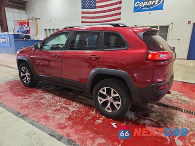 Drugie zdjęcie samochodu z przodu: 2015 JEEP CHEROKEE TRAILHAWK VIN:1C4PJMBS4FW500539 - miniatura