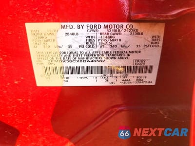 Zdjęcie 13 z 13 samochodu: 2008 FORD EDGE SEL VIN:2FMDK38CX8BA46582 - miniatura