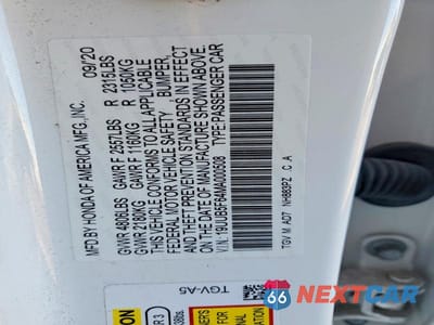 Zdjęcie 12 z 12 samochodu: 2021 ACURA TLX ADVANCE VIN:19UUB5F64MA000508 - miniatura
