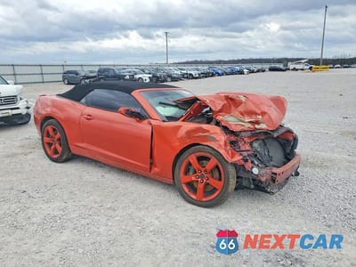 Czwarte zdjęcie samochodu z boku: 2011 CHEVROLET CAMARO VIN:2G1FK3DJ0B9176864 - miniatura