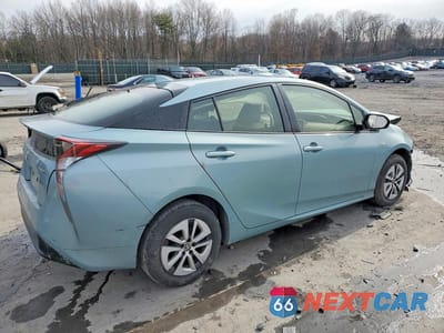 Trzecie zdjęcie samochodu z tyłu: 2018 TOYOTA PRIUS TWO VIN:JTDKBRFU9J3059596 - miniatura