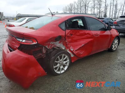 Trzecie zdjęcie samochodu z tyłu: 2013 DODGE DART SXT VIN:1C3CDFBA6DD268483 - miniatura