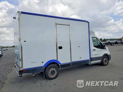 Trzecie zdjęcie samochodu z tyłu: 2021 FORD TRANSIT DELIVERY TRUCK VIN:1FDBW5Z85MKA84383 - miniatura