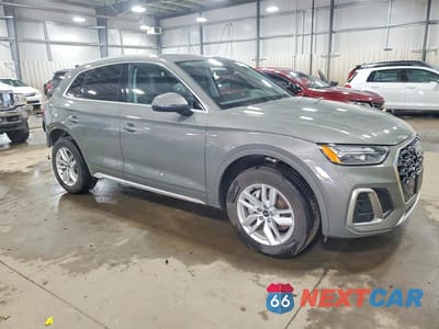Czwarte zdjęcie samochodu z boku: 2024 AUDI Q5 PREMIUM 45 VIN:WA1GAAFY3R2022326 - miniatura