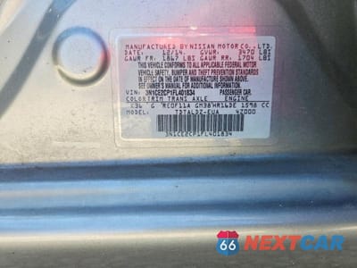 Zdjęcie 12 z 12 samochodu: 2015 NISSAN VERSA NOTE SV VIN:3N1CE2CP1FL401834 - miniatura