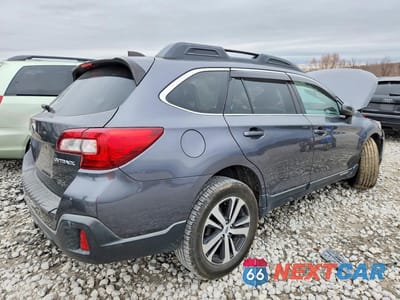 Trzecie zdjęcie samochodu z tyłu: 2018 SUBARU OUTBACK 2.5I LIMITED VIN:4S4BSANC9J3246164 - miniatura