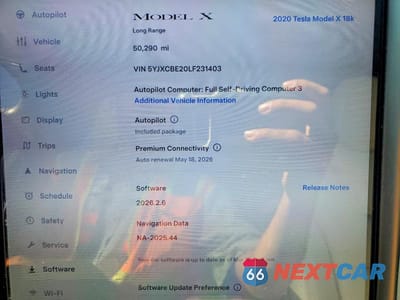 Zdjęcie 9 z 13 samochodu: 2020 TESLA MODEL X VIN:5YJXCBE20LF231403 - miniatura