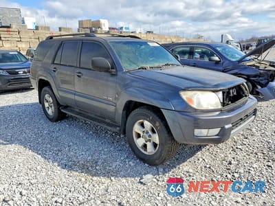 Czwarte zdjęcie samochodu z boku: 2004 TOYOTA 4RUNNER SR5 VIN:JTEBU14R348023237 - miniatura