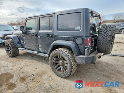 Drugie zdjęcie samochodu z przodu: 2014 JEEP WRANGLER UNLIMITED SPORT VIN:1C4BJWDG0EL160806 - miniatura