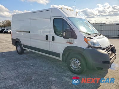 Czwarte zdjęcie samochodu z boku: 2021 RAM PROMASTER 2500 DELIVERY VAN VIN:3C6LRVDG4ME567808 - miniatura