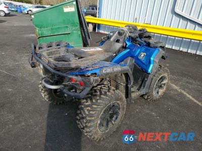 Czwarte zdjęcie samochodu z boku: 2023 CAN-AM OUTLANDER XT 850 VIN:3JBLKAU40PJ001493 - miniatura