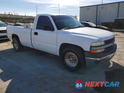 Czwarte zdjęcie samochodu z boku: 2002 CHEVROLET SILVERADO C1500 VIN:1GCEC14W02Z172884 - miniatura