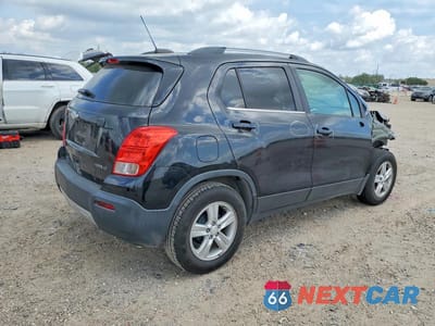 Trzecie zdjęcie samochodu z tyłu: 2015 CHEVROLET TRAX 1LT VIN:3GNCJLSB7FL183698 - miniatura