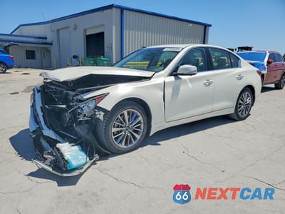 2022 INFINITI Q50 LUXE JN1EV7BR6NM340851 - główne zdjęcie licytacji z USA - miniatura