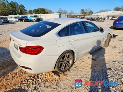 Trzecie zdjęcie samochodu z tyłu: 2019 BMW 430I GRAN COUPE VIN:WBA4J1C54KBM17444 - miniatura