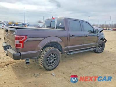 Trzecie zdjęcie samochodu z tyłu: 2018 FORD F150 SUPERCREW VIN:1FTEW1E50JKG01817 - miniatura