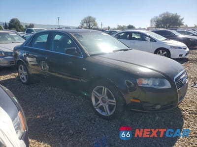 Czwarte zdjęcie samochodu z boku: 2007 AUDI A4 2 VIN:WAUAF78E67A132113 - miniatura