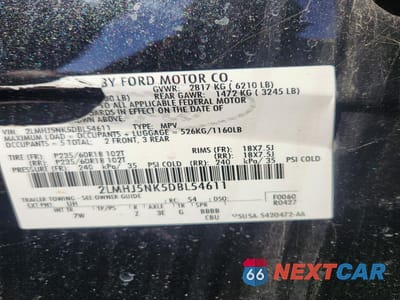 Zdjęcie 13 z 13 samochodu: 2013 LINCOLN TOWNHOUSE MKT VIN:2LMHJ5NK5DBL54611 - miniatura