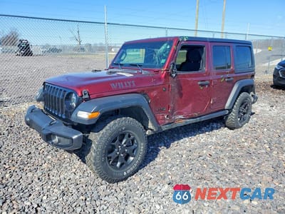 2021 JEEP WRANGLER UNLIMITED SPORT 1C4HJXDGXMW715712 - główne zdjęcie licytacji z USA - miniatura
