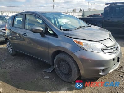 Czwarte zdjęcie samochodu z boku: 2016 NISSAN VERSA NOTE SV VIN:3N1CE2CP5GL353630 - miniatura