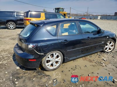 Trzecie zdjęcie samochodu z tyłu: 2008 MAZDA 3 HATCHBACK VIN:JM1BK344581138690 - miniatura