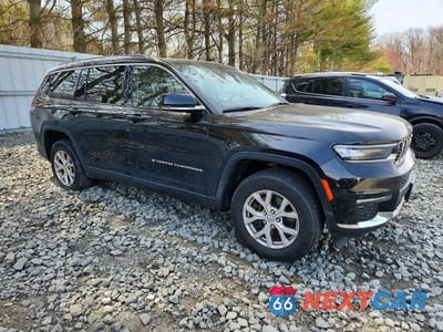 Czwarte zdjęcie samochodu z boku: 2022 JEEP GRAND CHEROKEE L LIMITED VIN:1C4RJKBG2N8579091 - miniatura