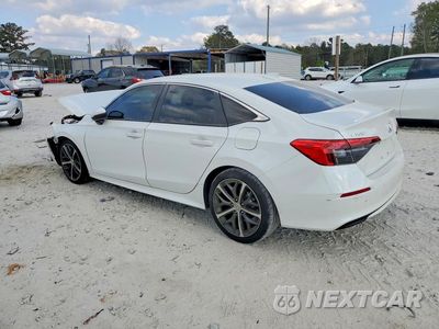 Trzecie zdjęcie samochodu z tyłu: 2024 HONDA CIVIC TOURING VIN:2HGFE1F95RH307911 - miniatura