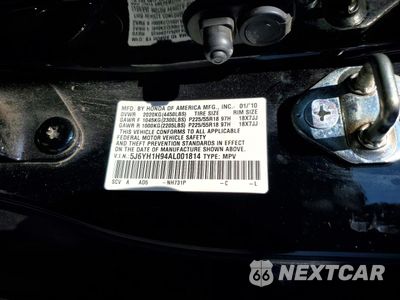 Zdjęcie 13 z 14 samochodu: 2010 HONDA ELEMENT SC VIN:5J6YH1H94AL001814 - miniatura