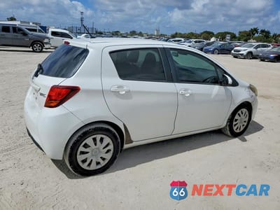 Trzecie zdjęcie samochodu z tyłu: 2017 TOYOTA YARIS VIN:VNKKTUD33HA073839 - miniatura