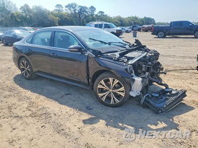 Czwarte zdjęcie samochodu z boku: 2022 VOLKSWAGEN PASSAT SE VIN:1VWSA7A36NC006492 - miniatura