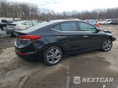 Trzecie zdjęcie samochodu z tyłu: 2017 HYUNDAI ELANTRA LIMITED VIN:KMHD84LFXHU207092 - miniatura