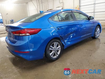 Trzecie zdjęcie samochodu z tyłu: 2018 HYUNDAI ELANTRA VALUE EDITION VIN:KMHD84LF1JU560956 - miniatura