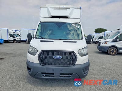 Piąte zdjęcie samochodu w środku: 2021 FORD TRANSIT DELIVERY TRUCK VIN:1FDBW5Z87MKA84319 - miniatura