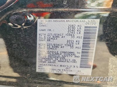 Zdjęcie 13 z 13 samochodu: 2020 NISSAN ROGUE S VIN:5N1AT2MT4LC805235 - miniatura