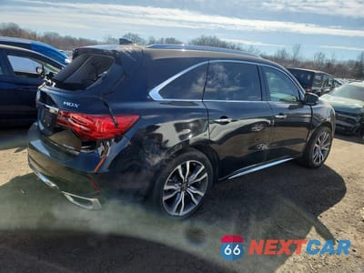 Trzecie zdjęcie samochodu z tyłu: 2019 ACURA MDX ADVANCE VIN:5J8YD4H82KL018415 - miniatura