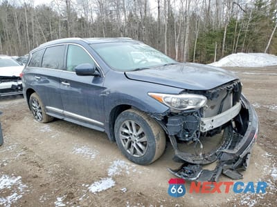 Czwarte zdjęcie samochodu z boku: 2014 INFINITI QX60 BASE VIN:5N1AL0MM1EC508584 - miniatura