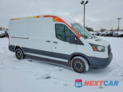 Czwarte zdjęcie samochodu z boku: 2017 FORD TRANSIT 250 UTILITY / SERVICE VAN VIN:1FTYR2CMXHKA27287 - miniatura