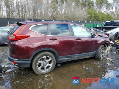 Trzecie zdjęcie samochodu z tyłu: 2019 HONDA CR-V EXL VIN:2HKRW2H82KH646321 - miniatura