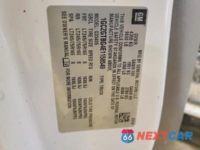 Zdjęcie 13 z 14 samochodu: 2014 CHEVROLET EXPRESS 3500 CARGO DELIVERY VAN VIN:1GCZGTBG4E1158549 - miniatura