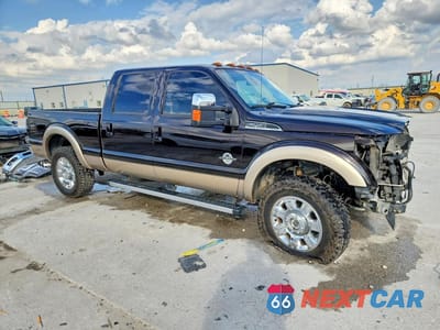 Czwarte zdjęcie samochodu z boku: 2013 FORD F250 SUPER DUTY VIN:1FT7W2BT0DEA46582 - miniatura