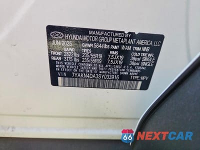Zdjęcie 12 z 12 samochodu: 2025 HYUNDAI IONIQ 5 SEL VIN:7YAKN4DA3SY033916 - miniatura